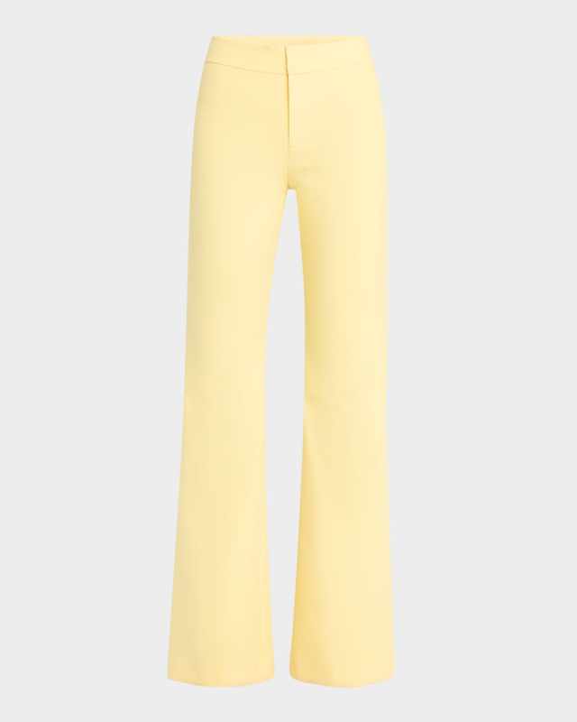 Andrew Mid-Rise Bootcut Slim Pants